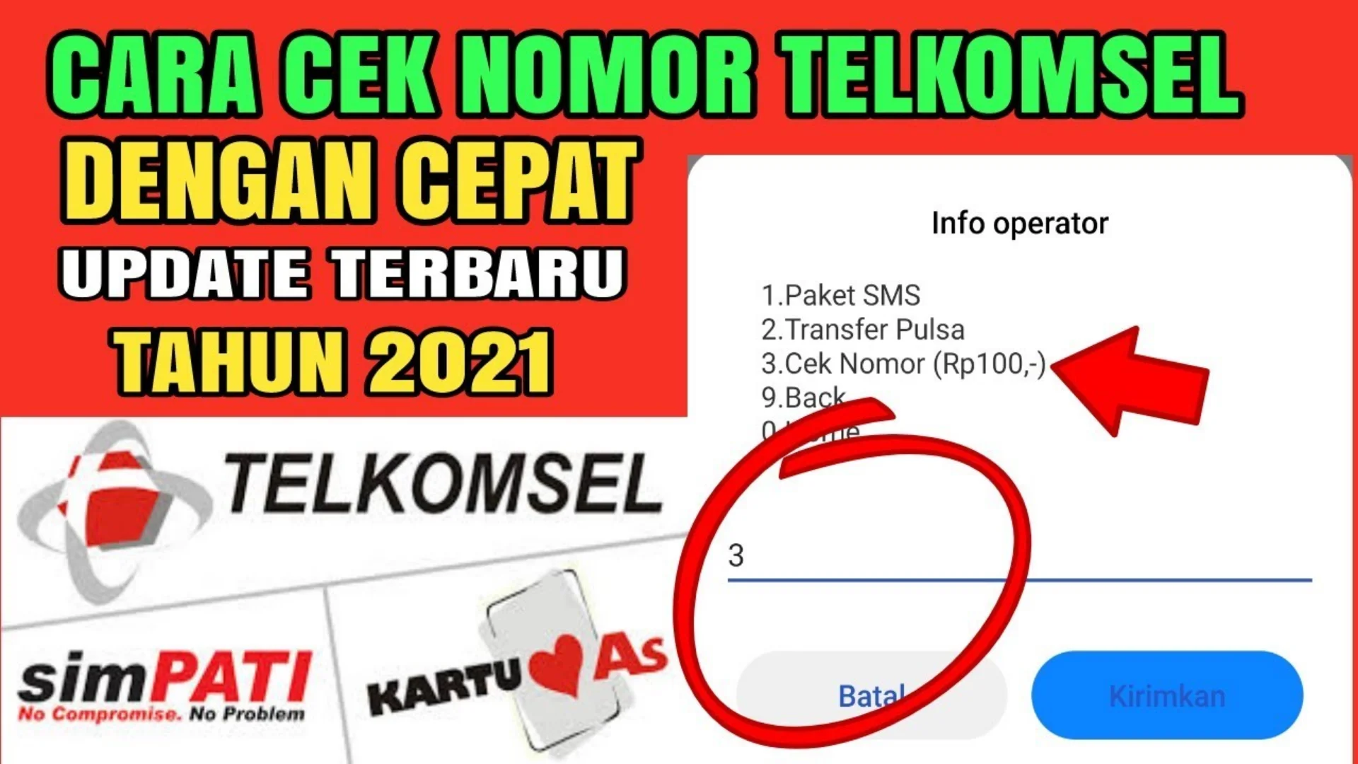 Cara Cek Nomor Telkomsel Secara Akurat