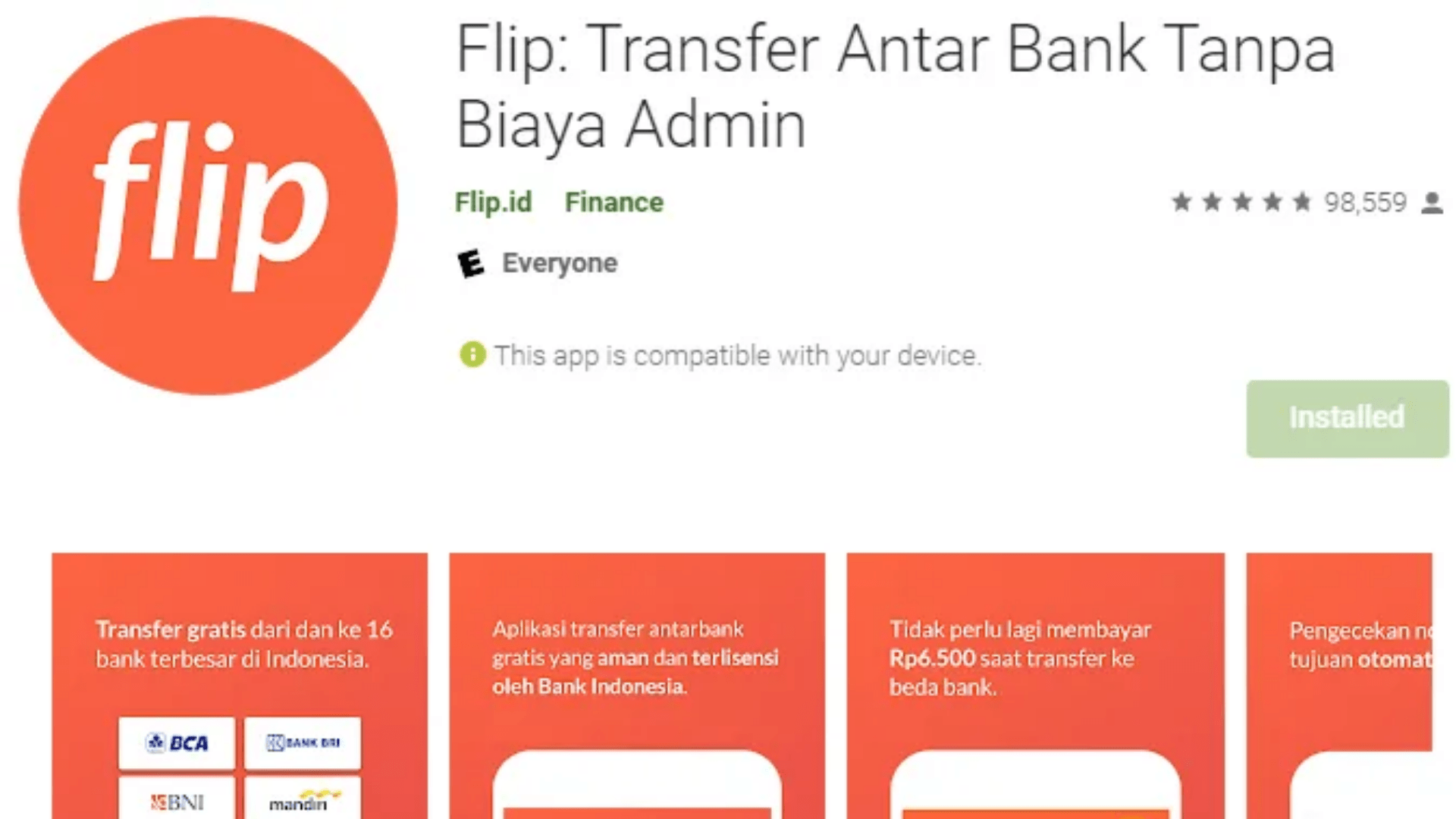 Cara Melakukan Transfer Lewat Aplikasi Flip