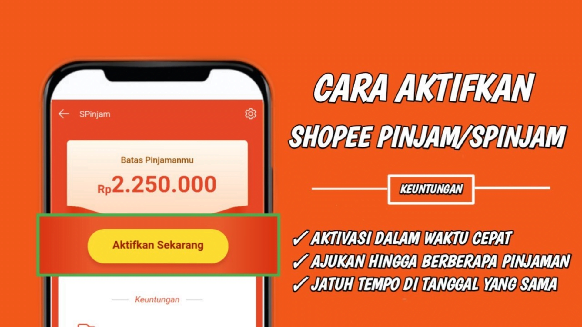 Cara Mendapatkan Shopee Pinjaman Tunai