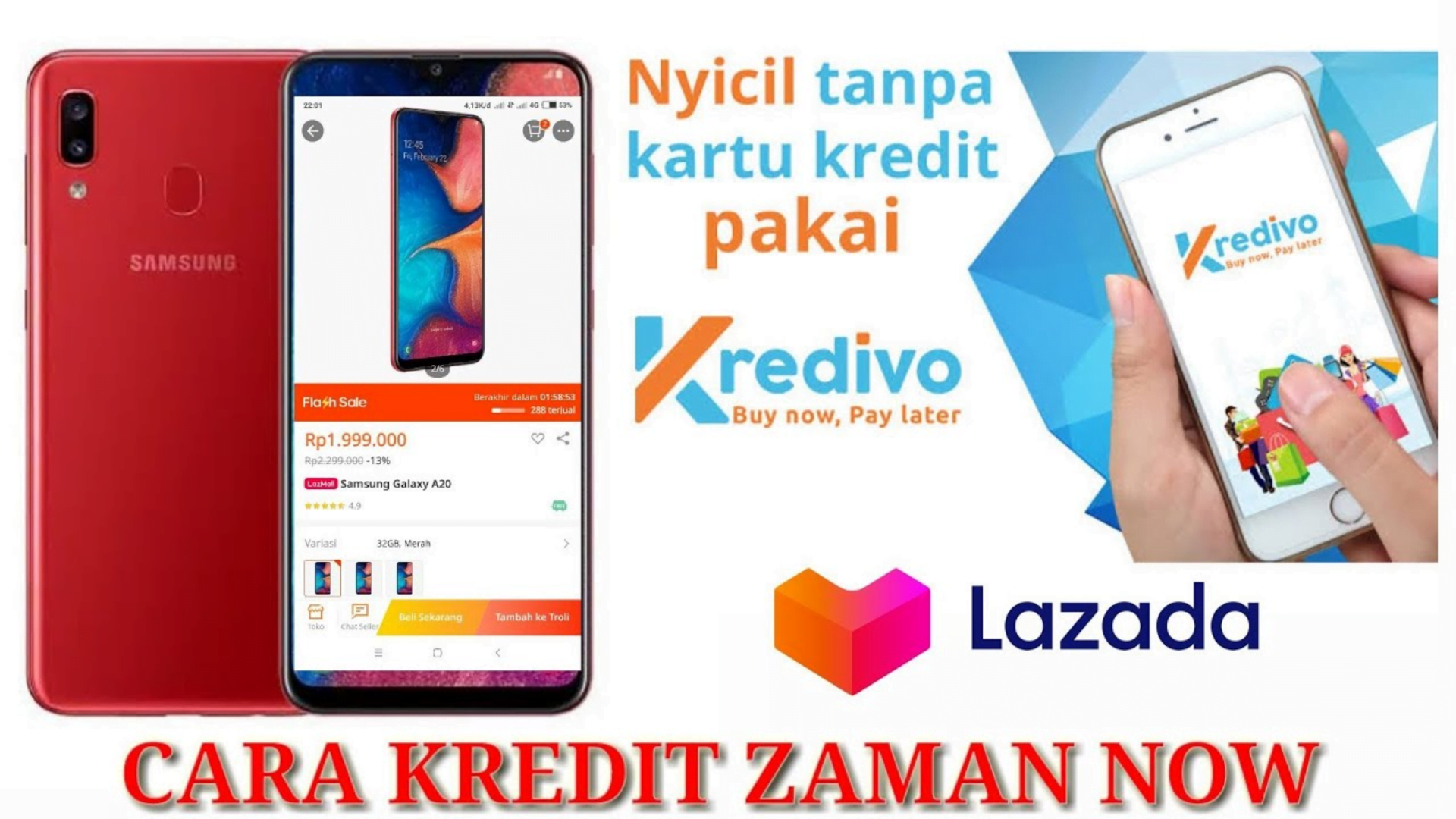 Cara Menggunaka Fitur Kredit Lazada