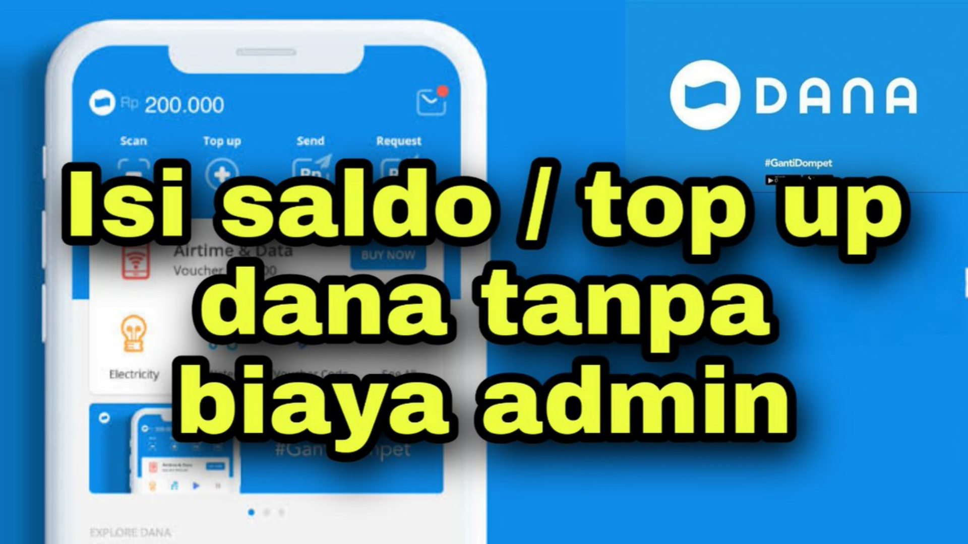 Cara Transfer Saldo Dan Biaya Admin Aplikasi DANA