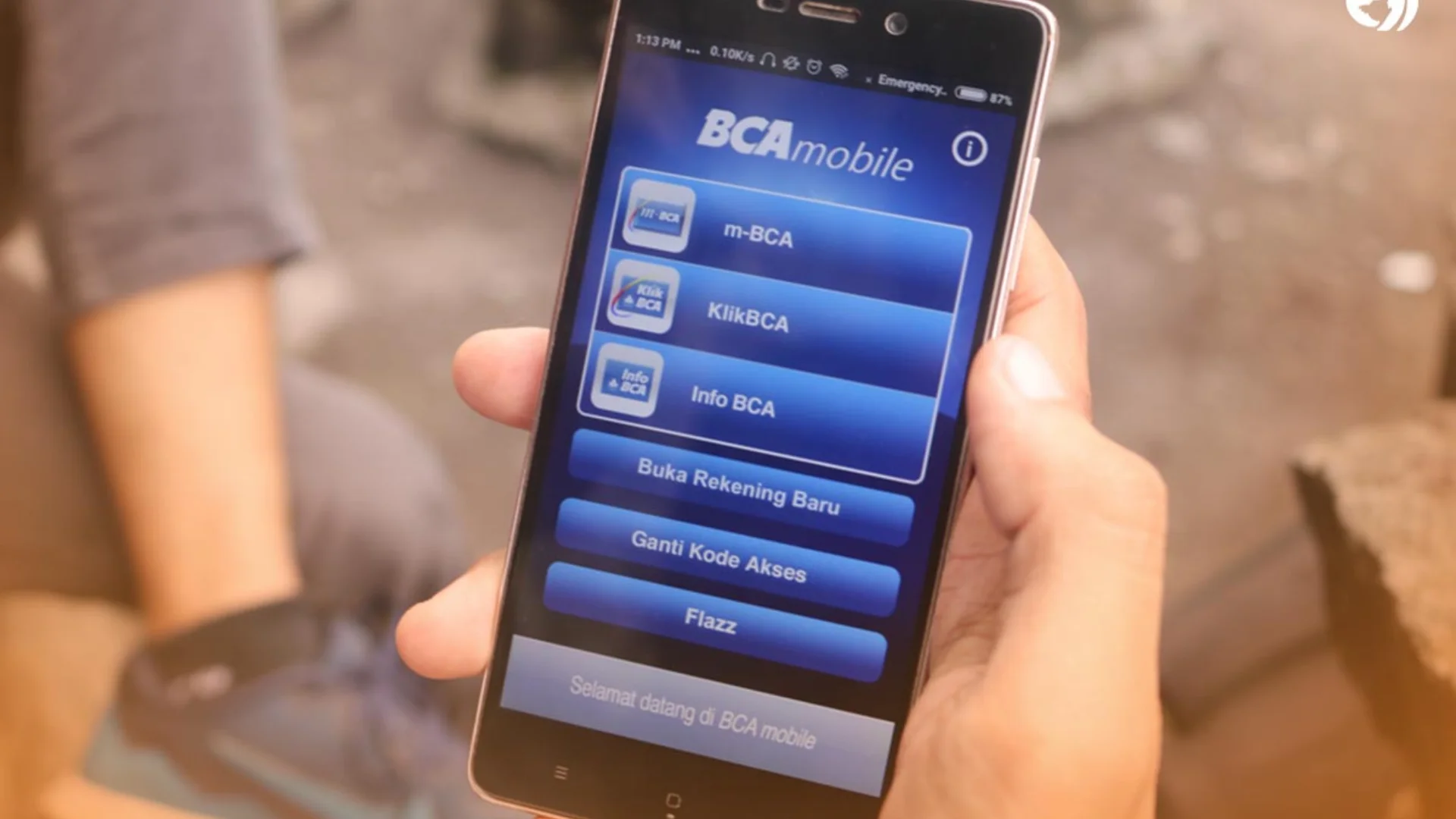 Daftar M-banking BCA Lewat Hp