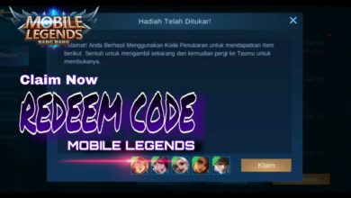 Kode Redeem Game Mobile Legends 22 September