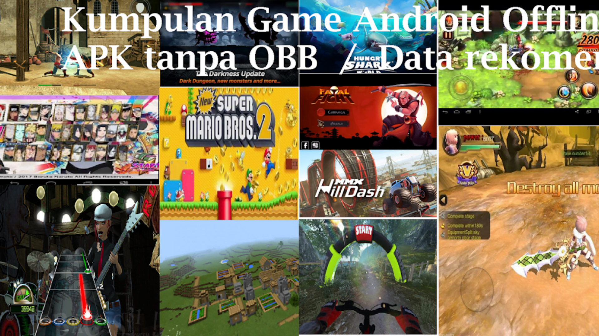 Kumpulan Game Mod Apk Offline Android