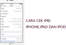 Serial Number iPhone Di Indonesia