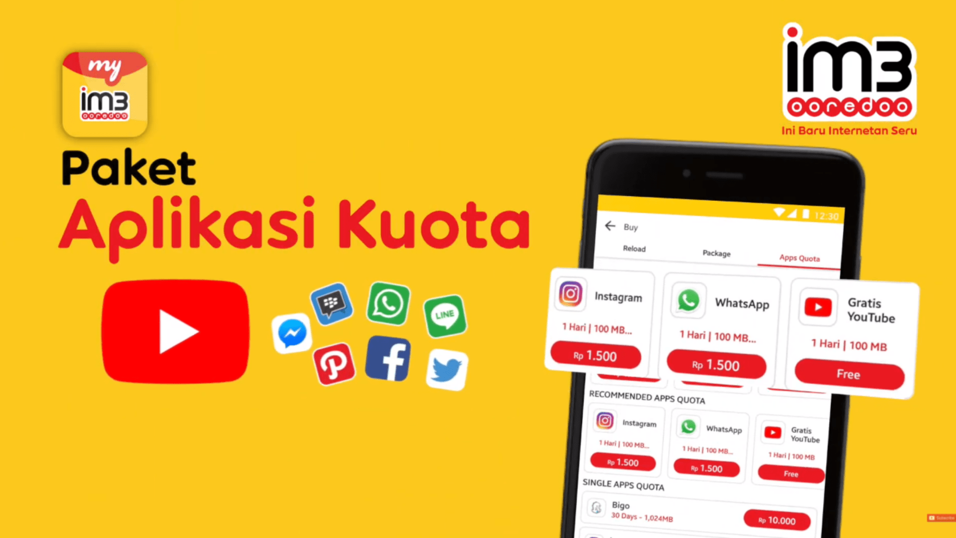 Cara Menggunakan & Apa Itu Kuota Aplikasi Indosat?