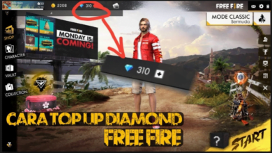 Cara Top Up Diamond Free Fire (FF) di Dana id Games