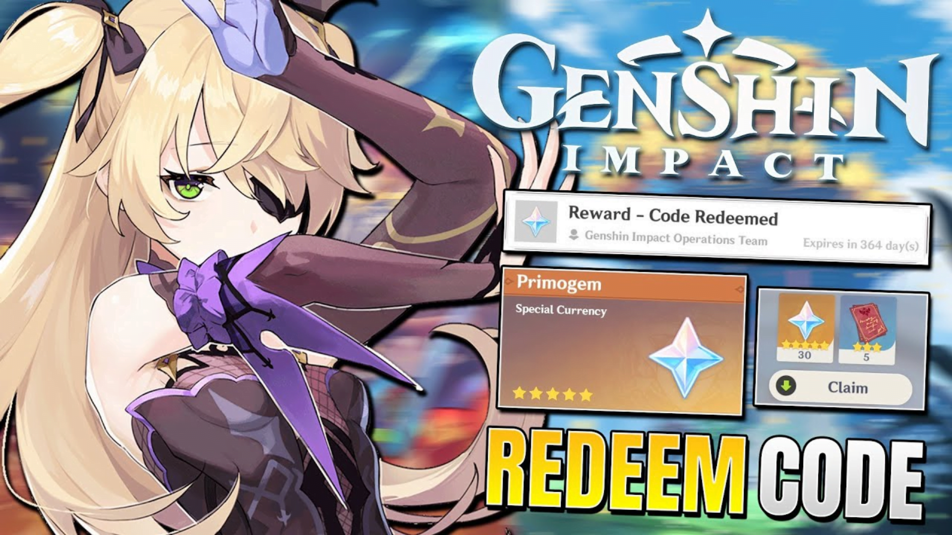 Redeem Code Genshin Impact Terbaru, Klaim Sekarang!