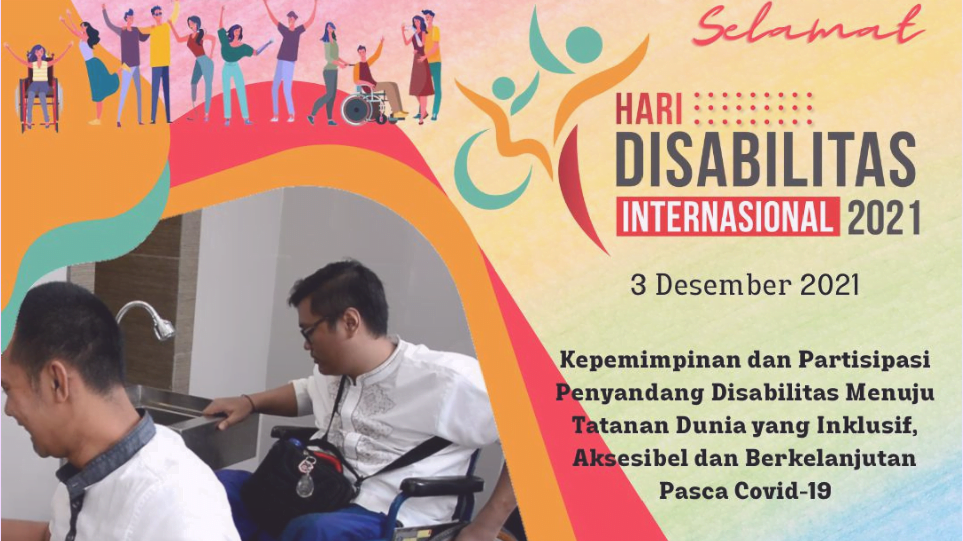 Kumpulan Desain Twibbon Hari Disabilitas Internasional