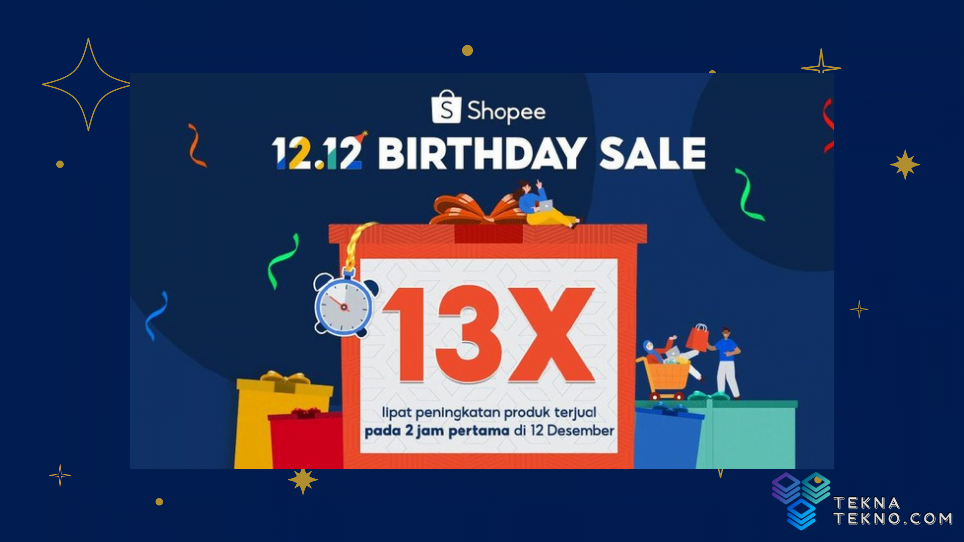 Produk Terjual 13x Lipat di 2 Jam Pertama Shopee 12.12 Birthday Sale