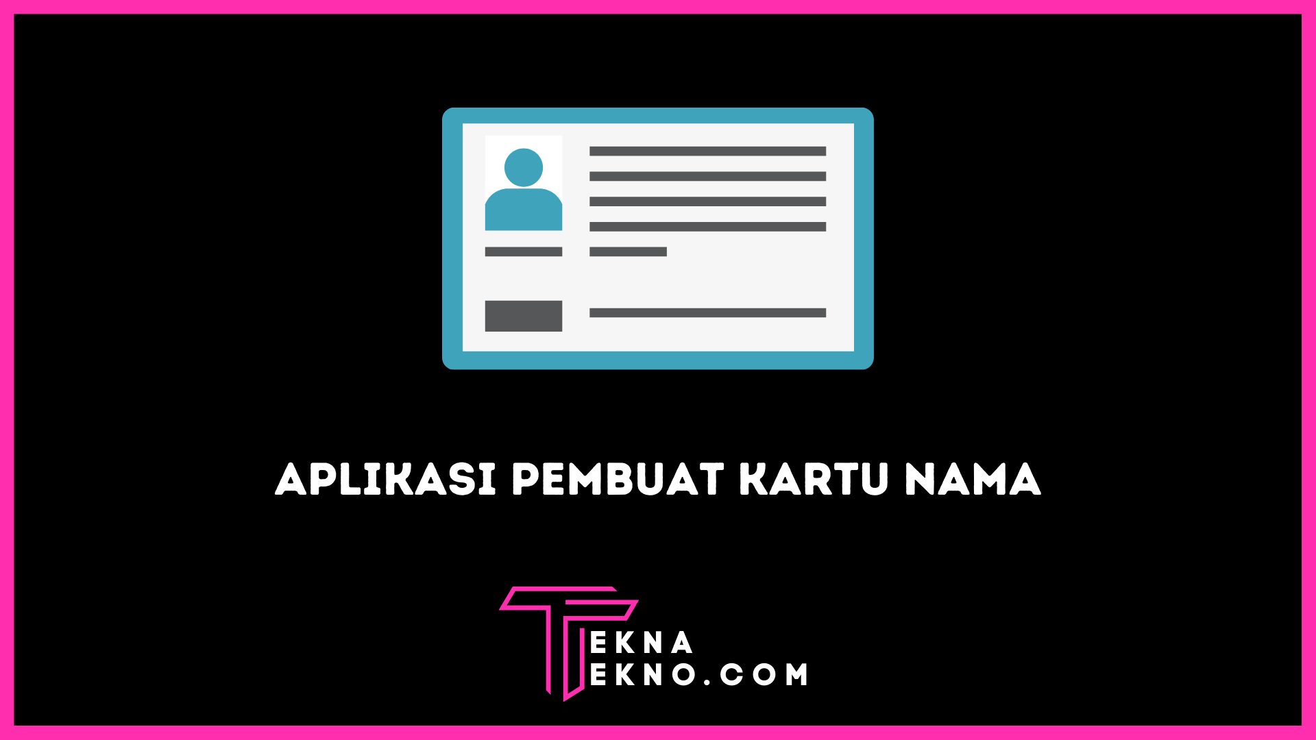 6 Rekomendasi Aplikasi Pembuat Kartu Nama Android