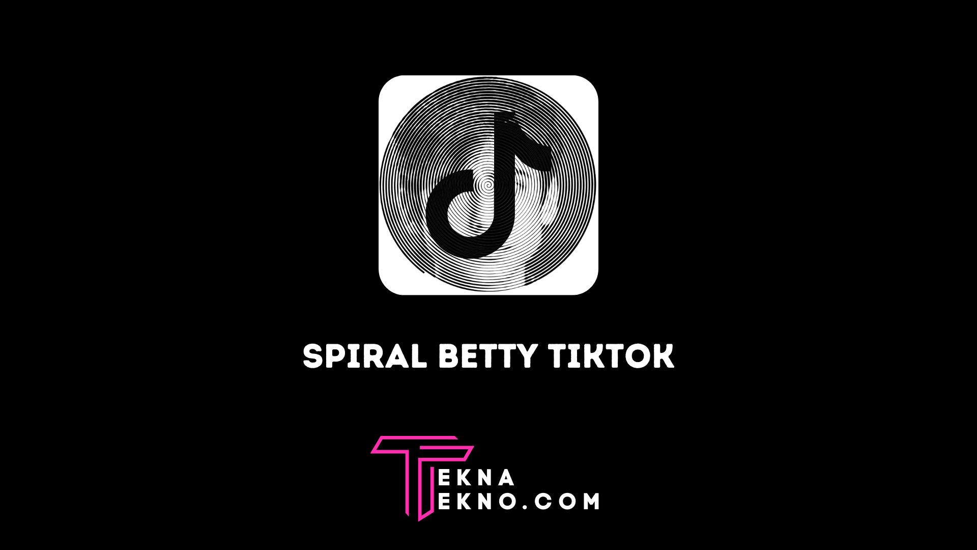 Cara Membuat Spiral Betty Tiktok yang Lagi Viral