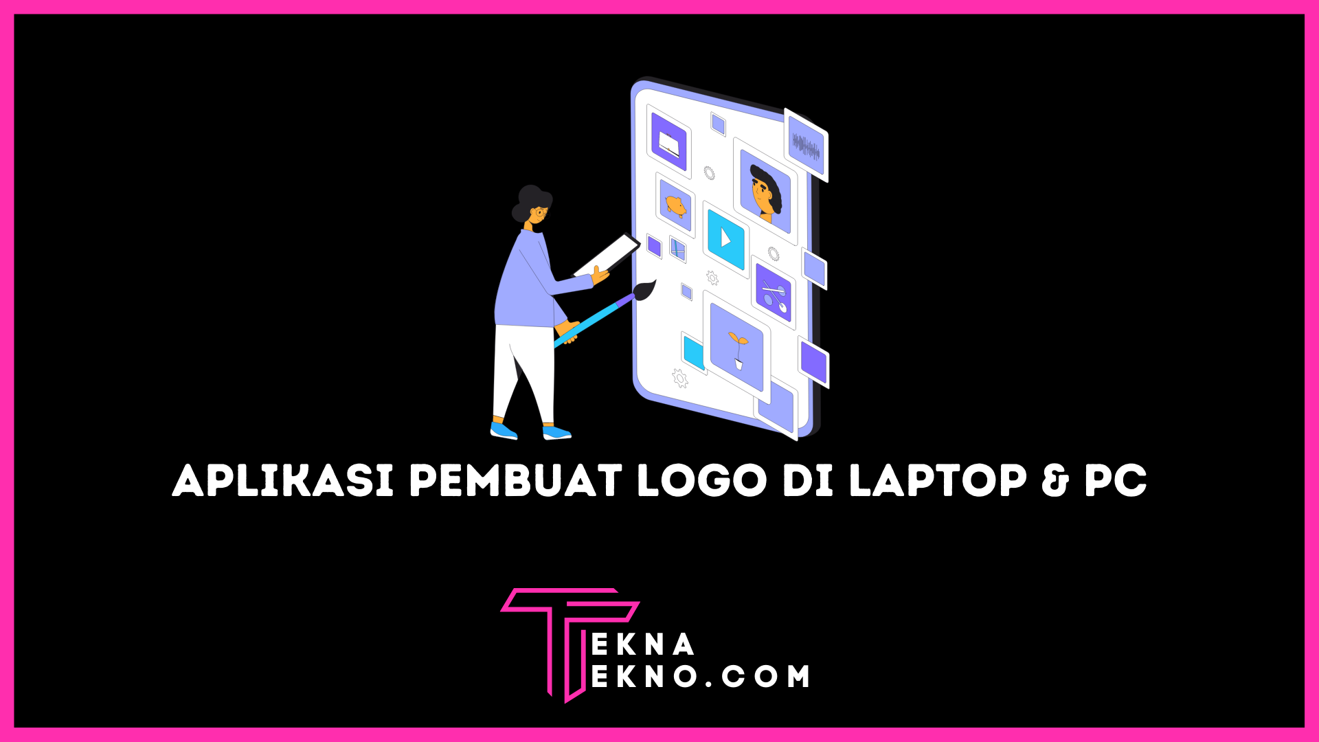 15+ Aplikasi Pembuat Logo Online untuk Laptop dan PC