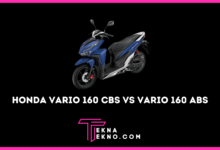 Perbedaan Varian Honda Vario 160 Tipe CBS dan ABS