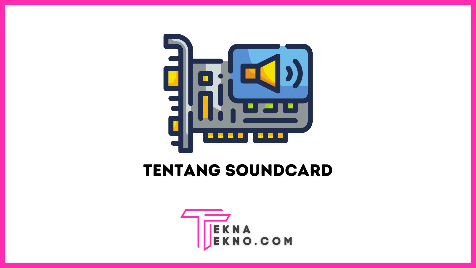 Apa itu Soundcard: Pengertian, Fungsi dan Cara Kerjanya