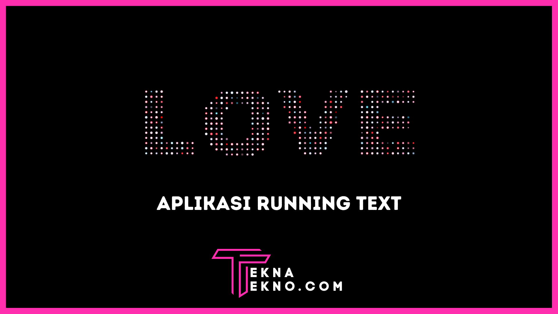 Aplikasi Running Text Android Terbaik