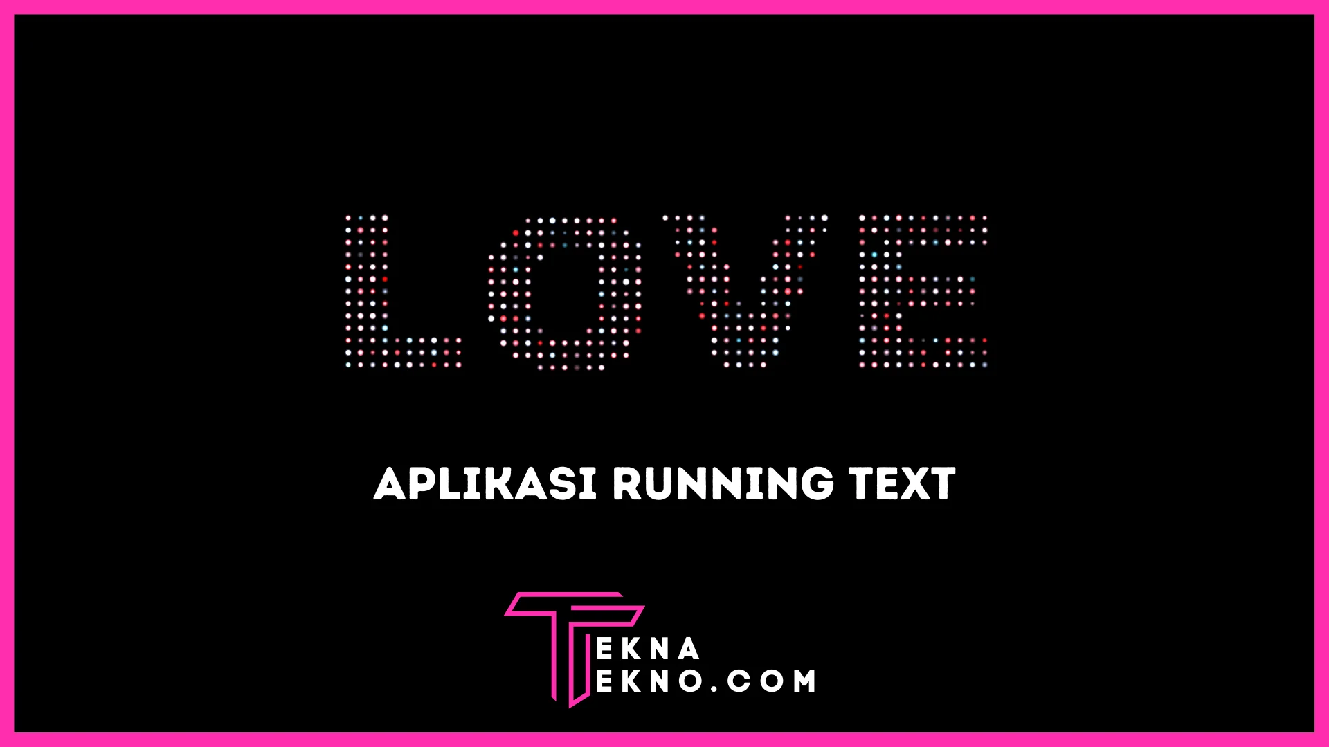 10 Aplikasi Running Text Terbaik di HP Android dan iPhone