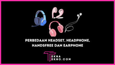 Bedanya Headset, Headphone, Handsfree dan Earphone