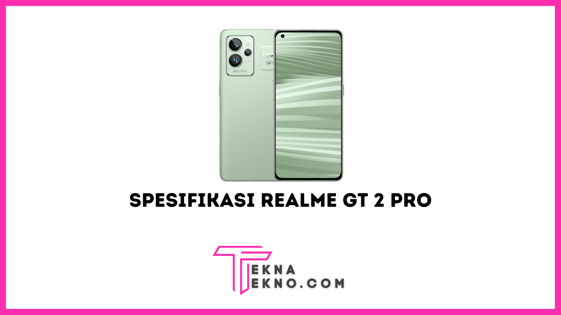 HP Realme GT 2 Pro: Bocoran Spesifikasi dan Harga