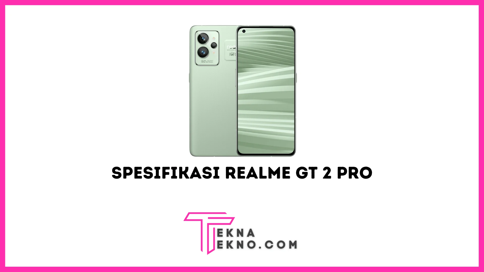 HP Realme GT 2 Pro: Bocoran Spesifikasi dan Harga