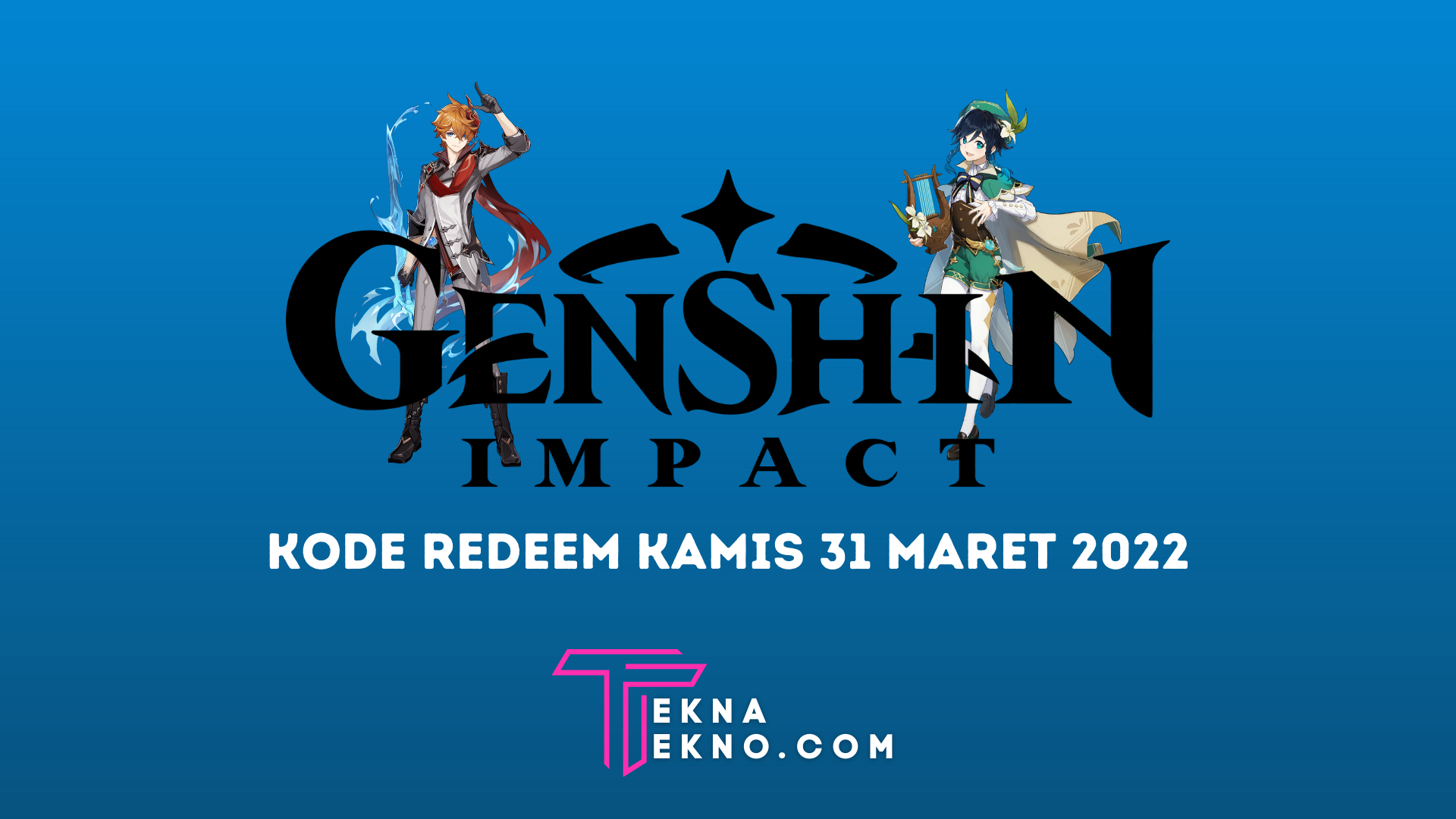 Kode Redeem Genshin Impact Kamis 31 Maret Terbaru