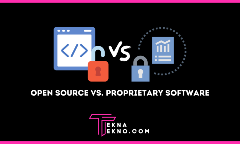 Perbedaan Open Source dan Proprietary Software