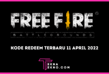 Buruan Klaim Kode Redeem FF Free Fire 11 April 2022 Terbaru