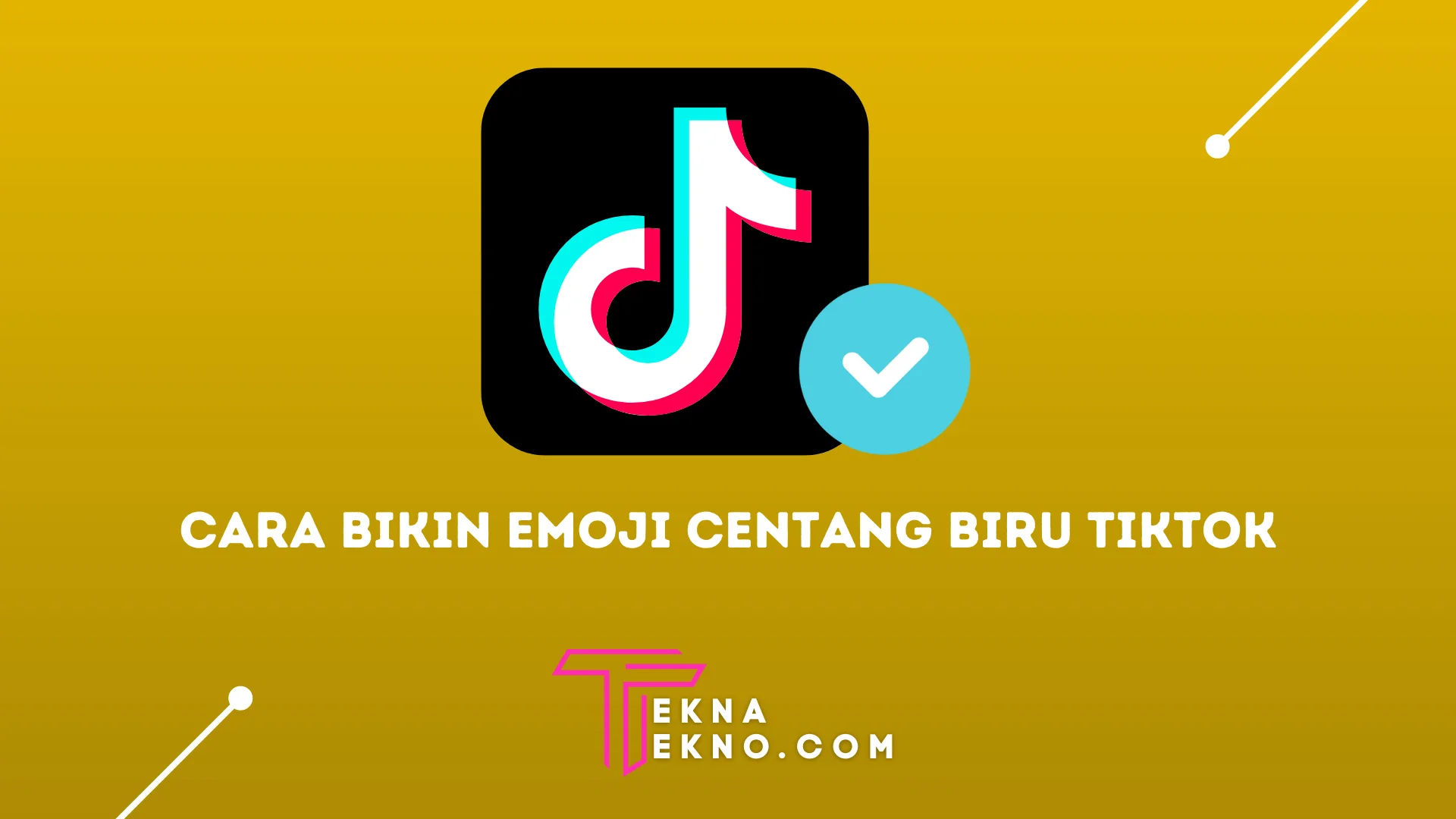 Font Emoji Centang Biru Tiktok, Begini 4 Cara Bikin dan Download Nya Simple Banget
