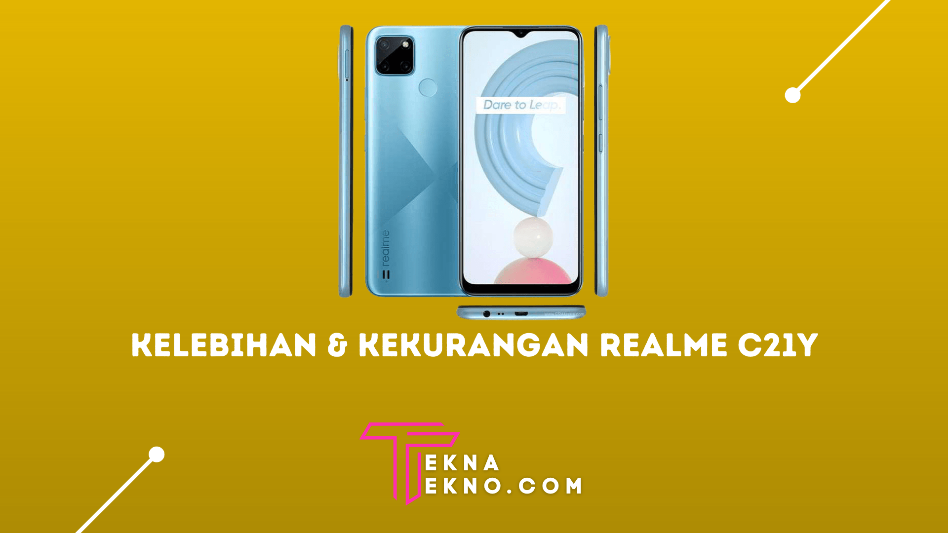 HP Realme C21Y: Intip Kelebihan dan Kekurangannya