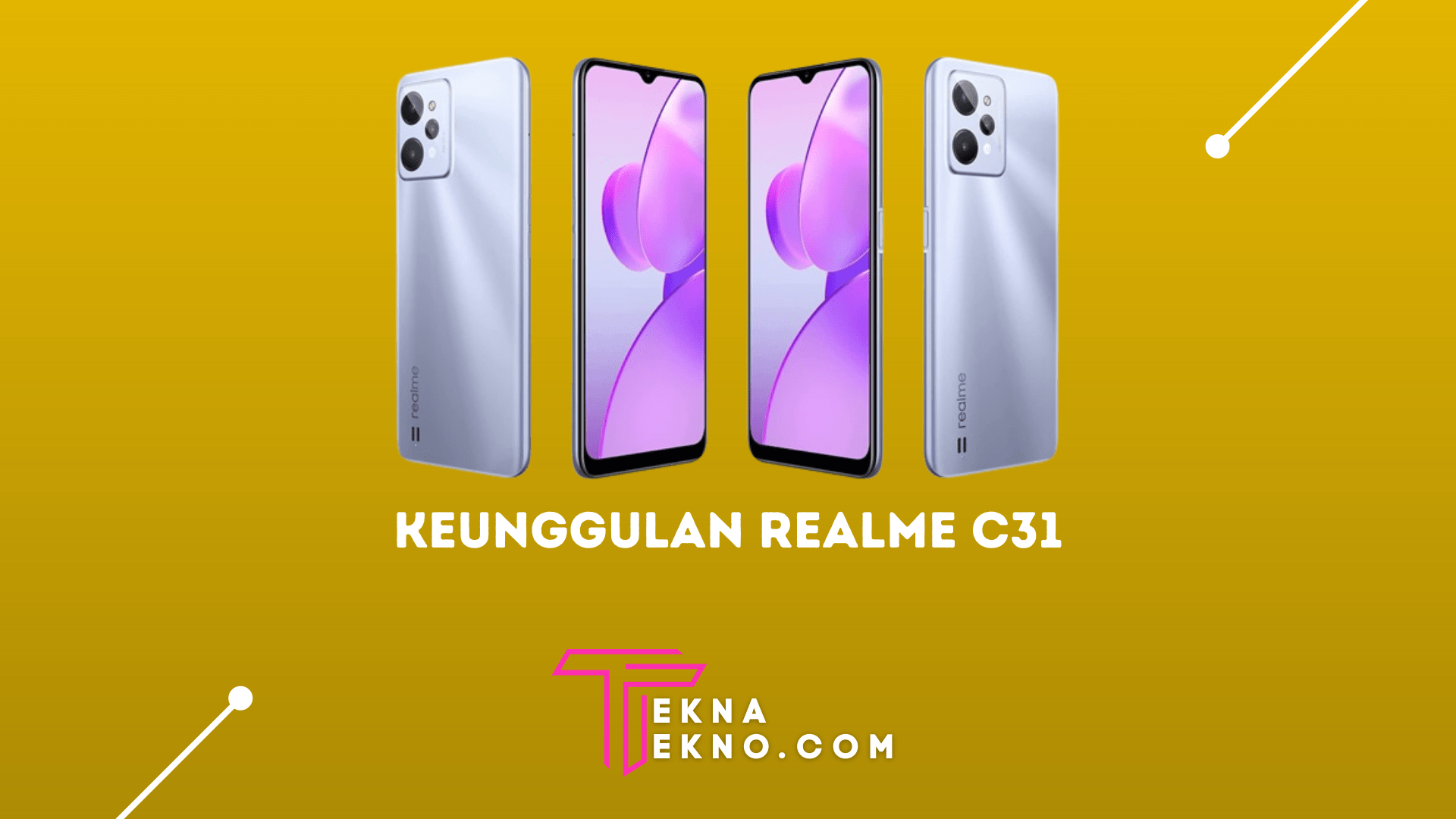 HP Realme C31: Intip Kelebihan dan Kekurangannya