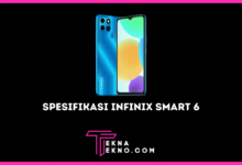 Spesifikasi Infinix Smart 6 dan Harga Terbarunya