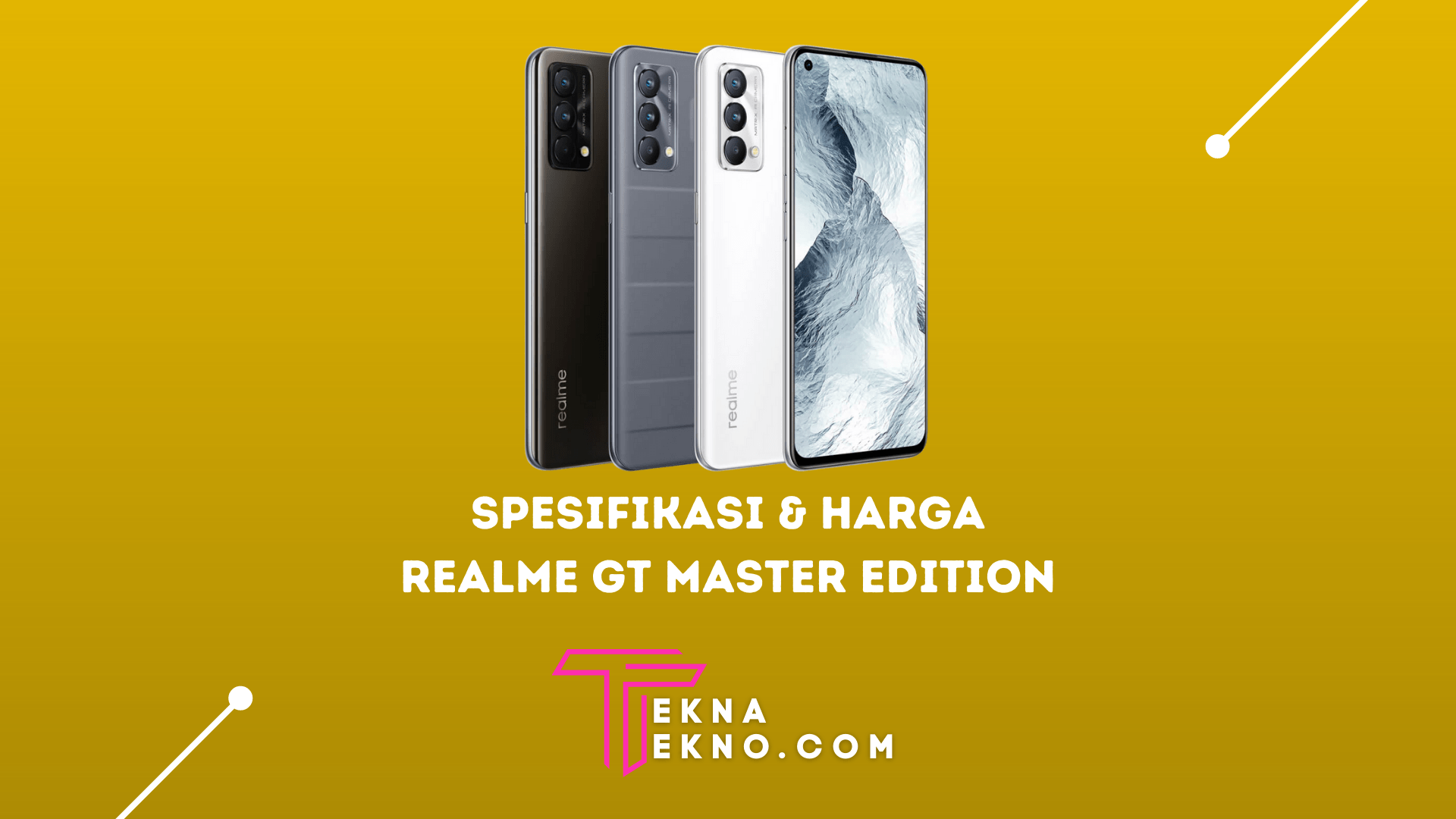 Spesifikasi dan Harga HP Realme GT Master Edition