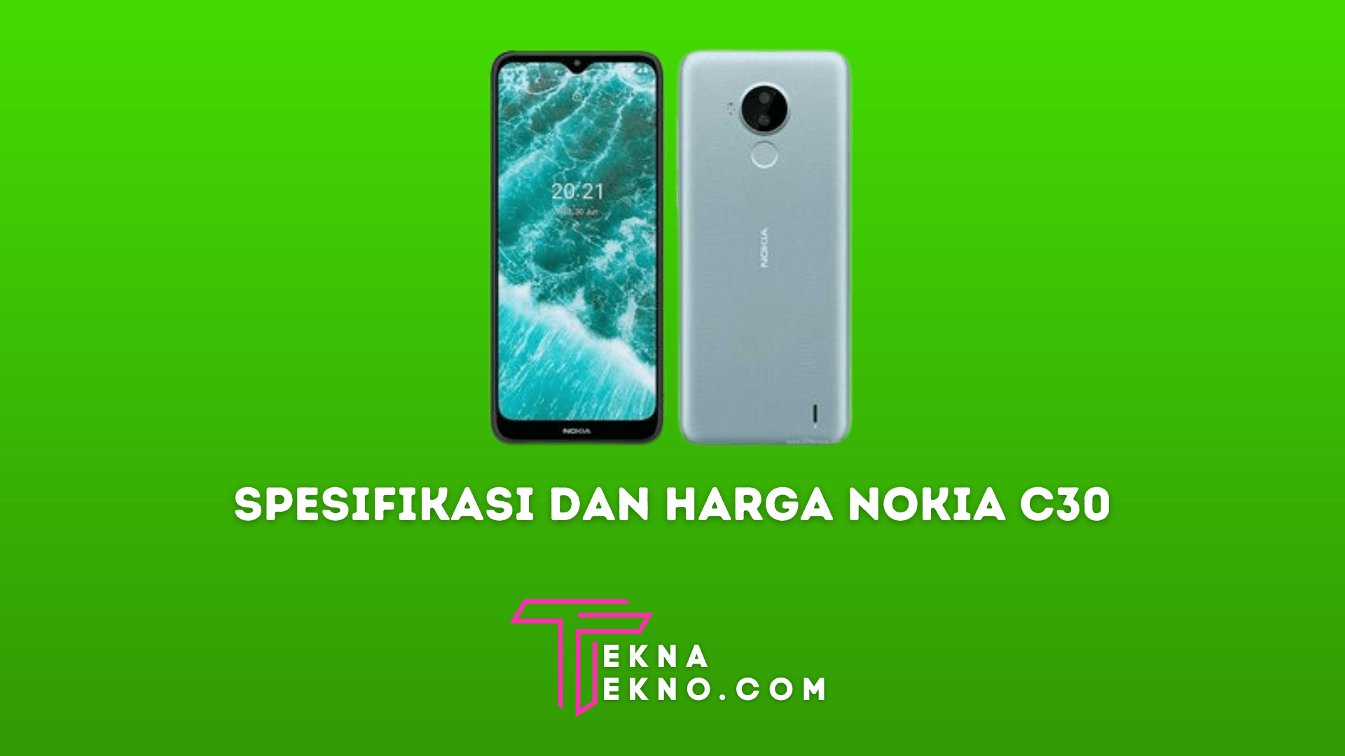 Spesifikasi dan Harga Nokia C30 dengan Baterai 6.000 mAh