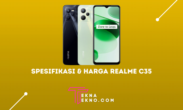 Spesifikasi dan Harga Realme C35 Resmi Tersedia di Indonesia