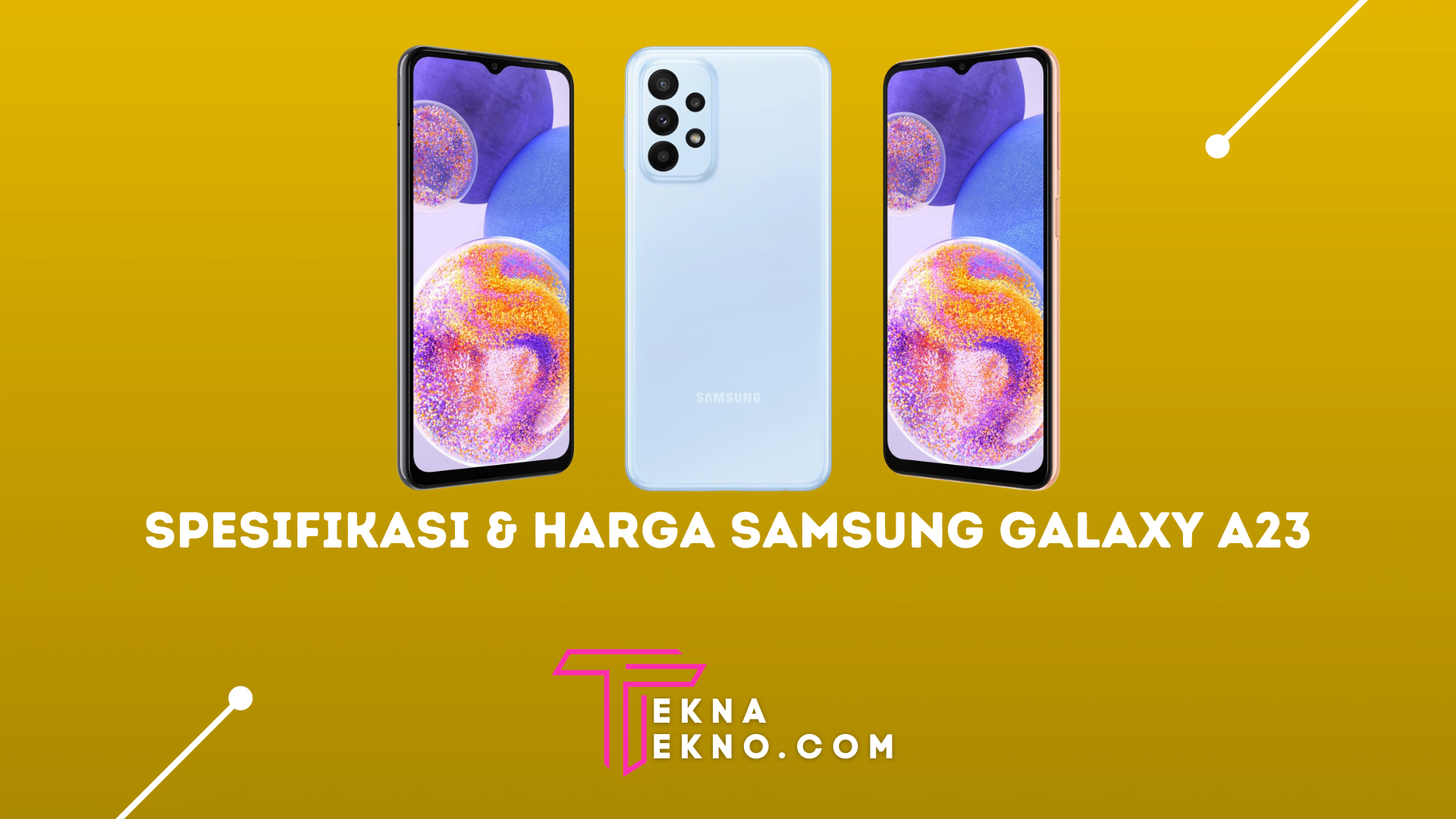 Spesifikasi dan Harga Samsung Galaxy A23 di Indonesia