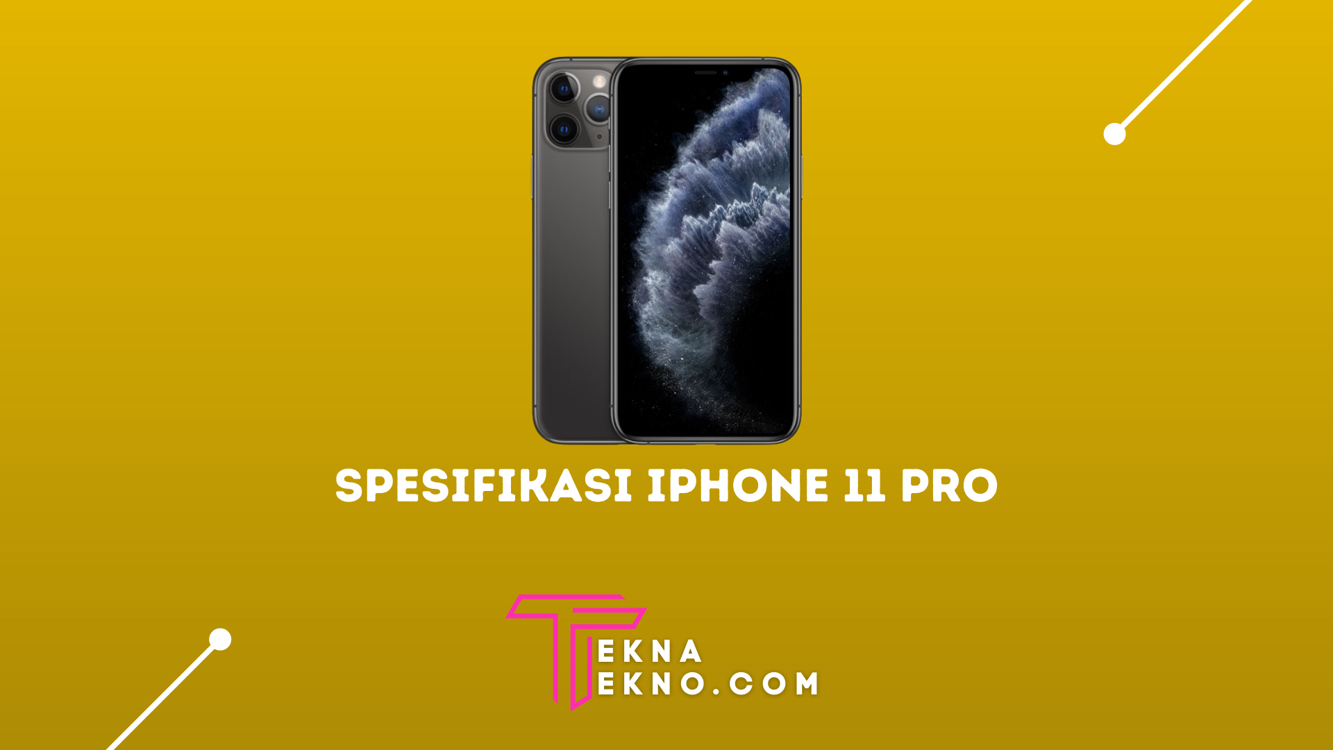 Spesifikasi iPhone 11 Pro, Desain Mirip iPhone XS