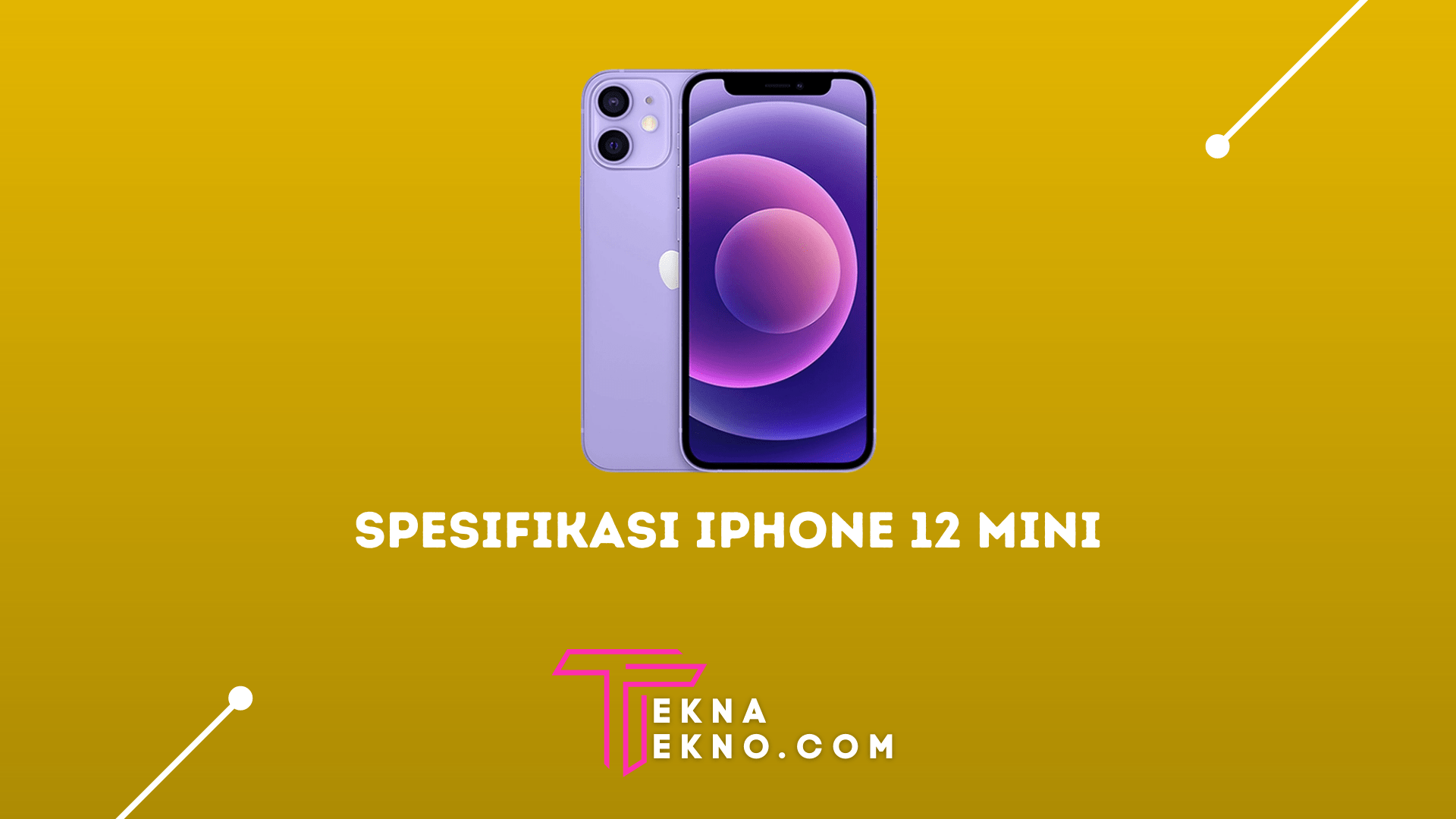 Spesifikasi iPhone 12 Mini dan Harga Terbarunya