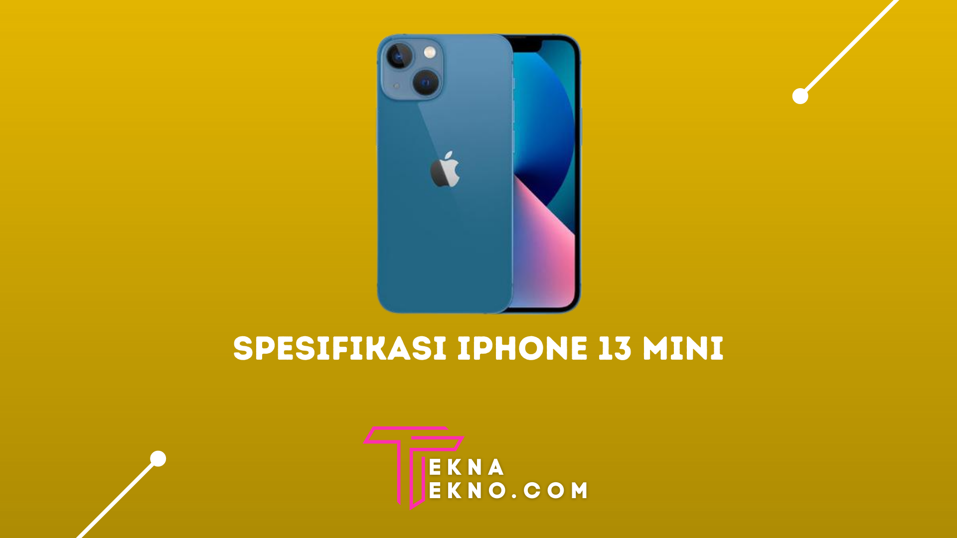 Spesifikasi iPhone 13 Mini, Ponsel Mini Spek Tangguh