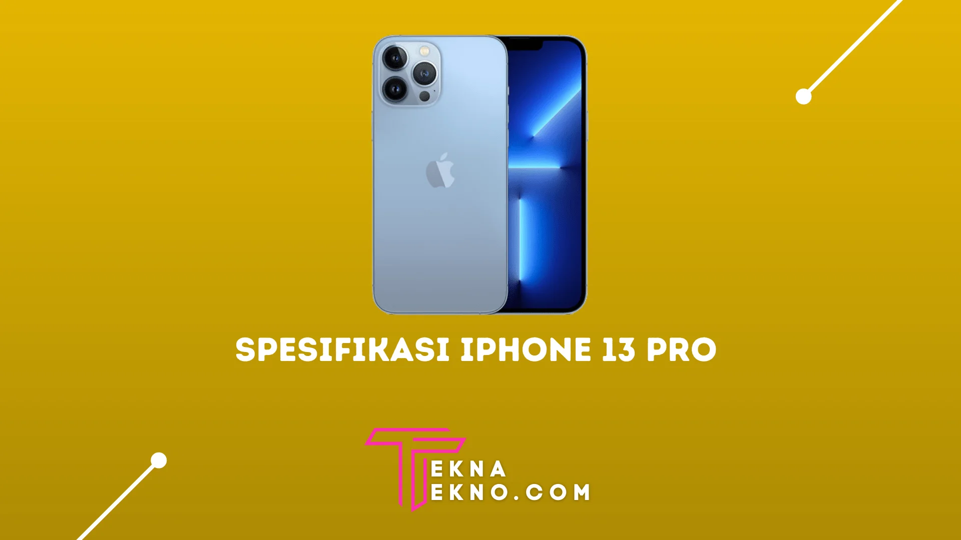 Spesifikasi iPhone 13 Pro, Mirip iPhone 12 Pro