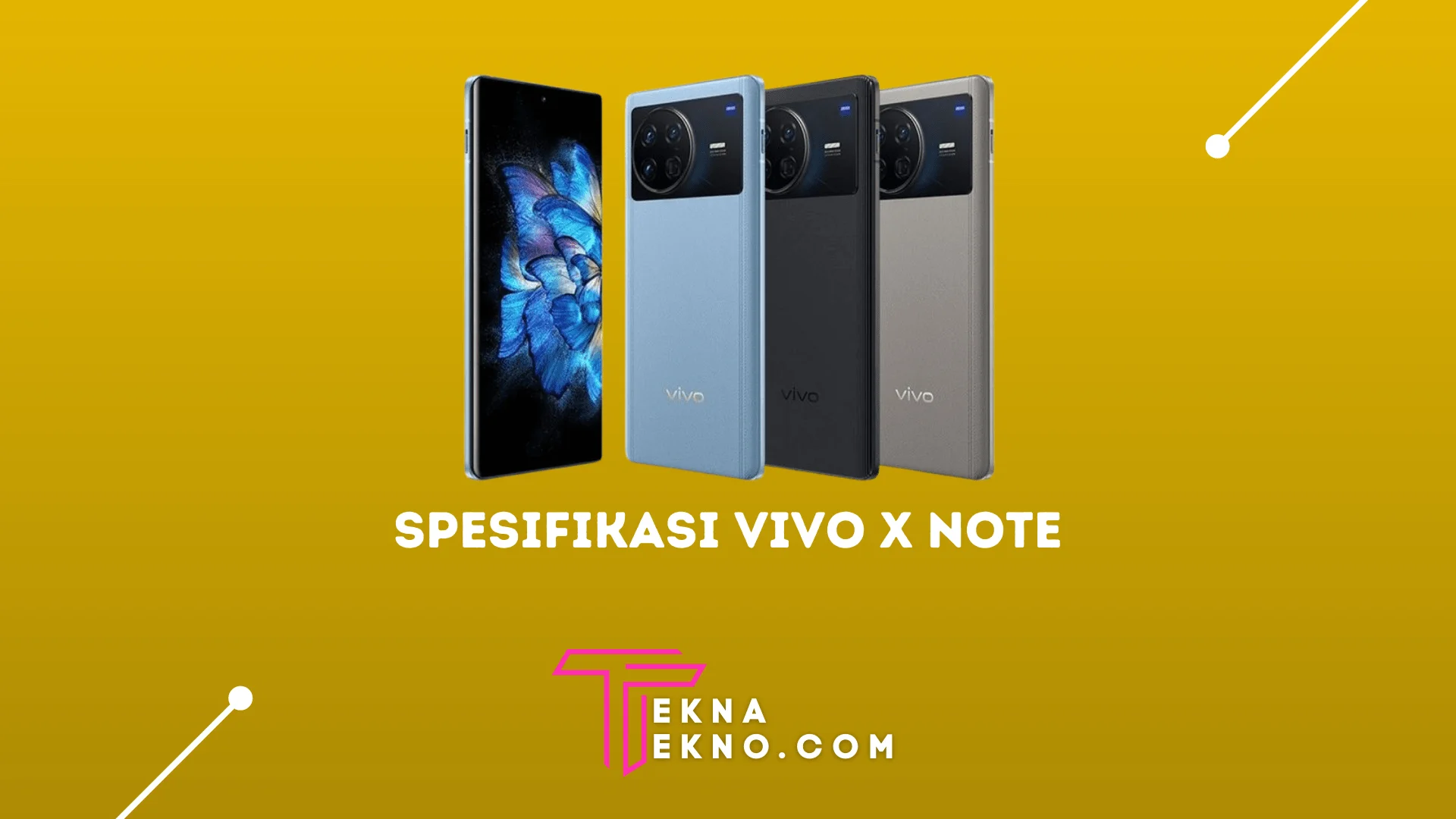 Vivo X Note, Ponsel Flagship dengan Layar 7 Inci