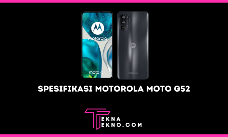 Bocoran Spesifikasi dan Harga Motorola Moto G52