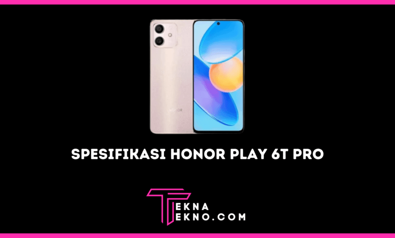 Honor Play 6T Pro Usung Chipset Dimensity 810