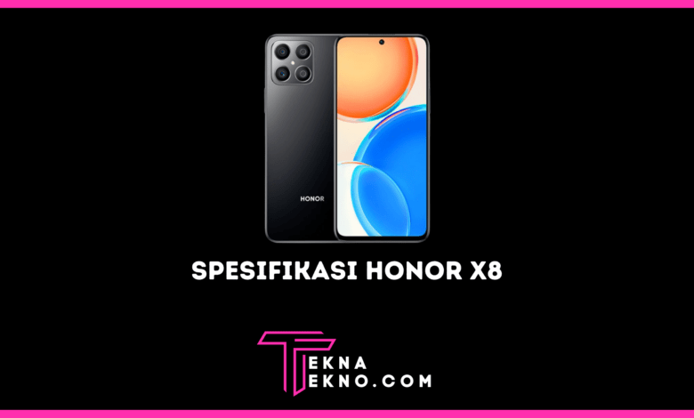 Honor X8 Resmi Meluncur Bawa Kamera Mirip iPhone