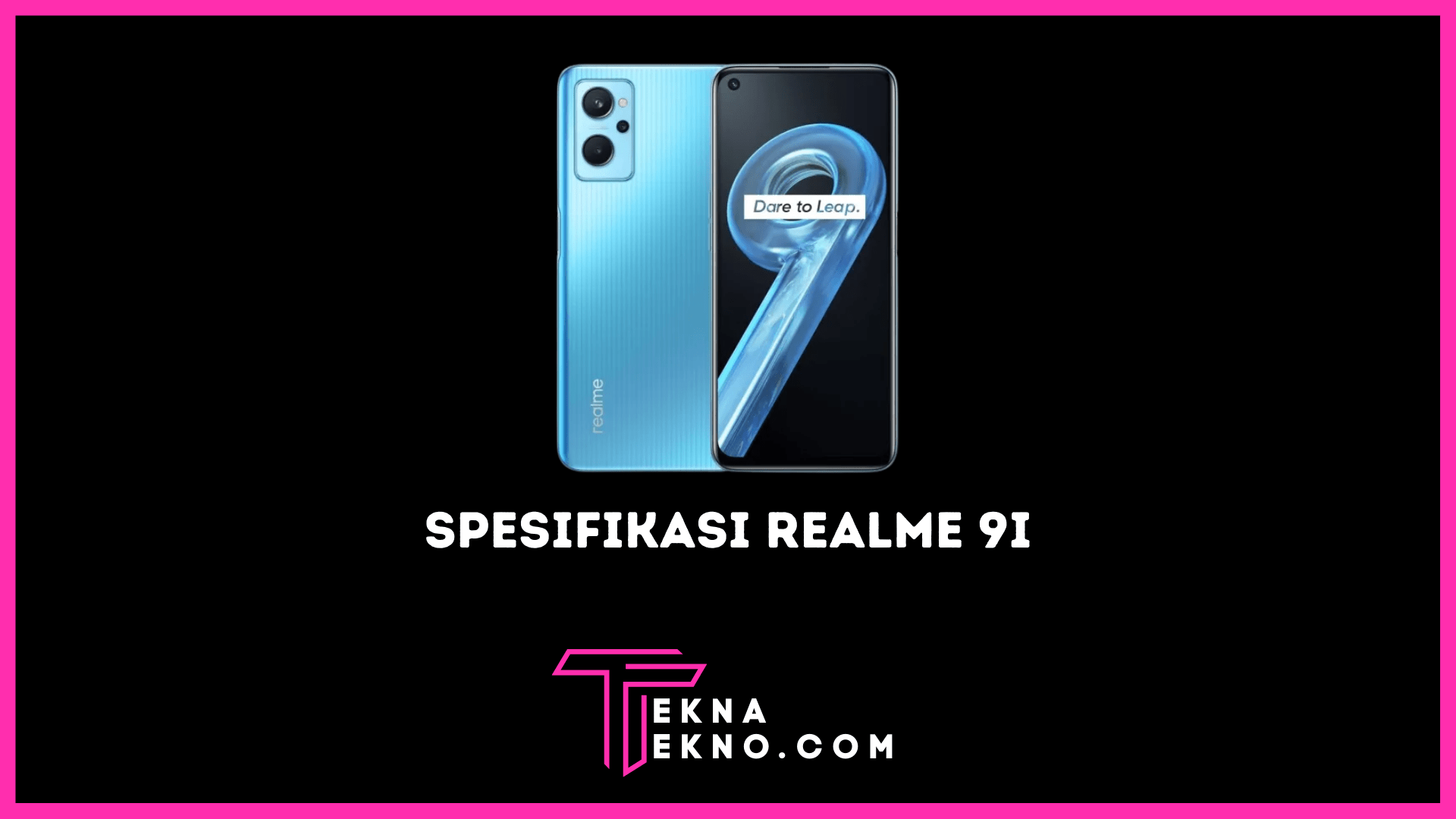 Realme 9i Rilis di Indonesia, Bawa Spek Ciamik Harga 2 Jutaan
