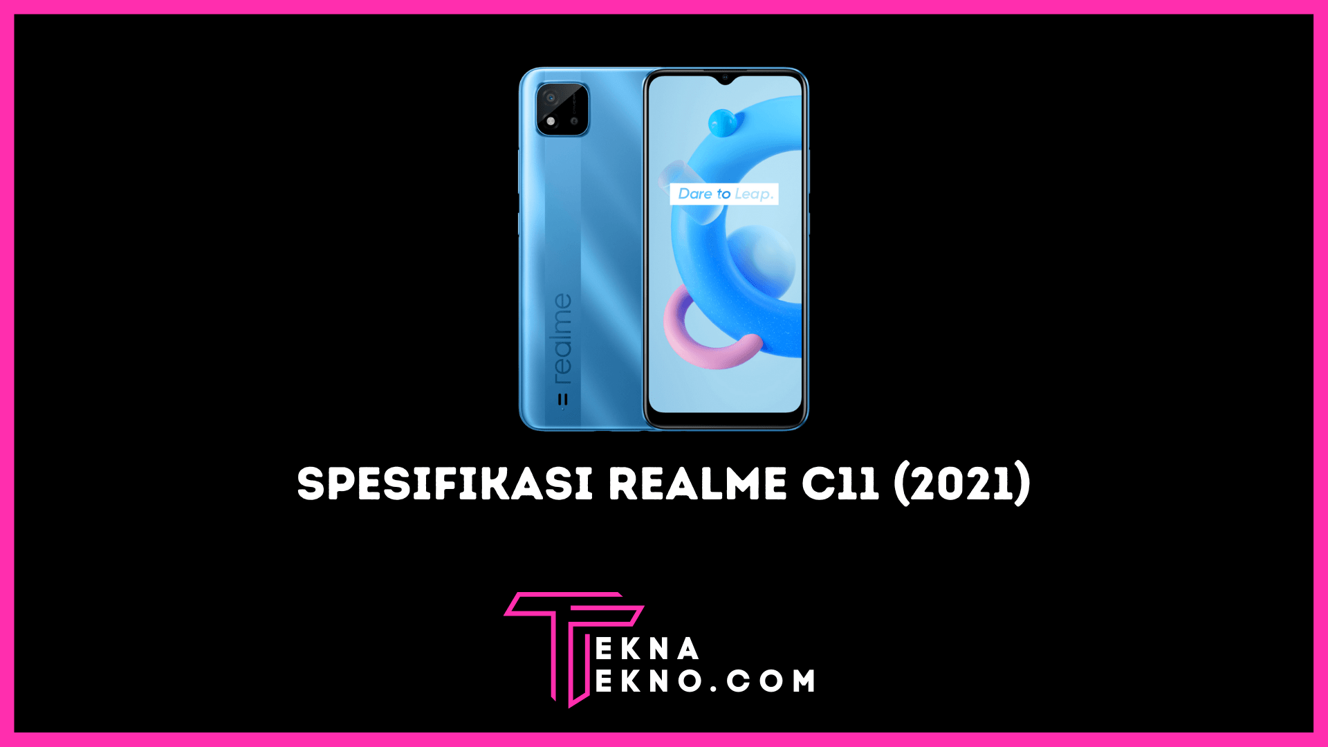 Realme C11 2021 Bawa Spek Unggul Harga 1 Jutaan