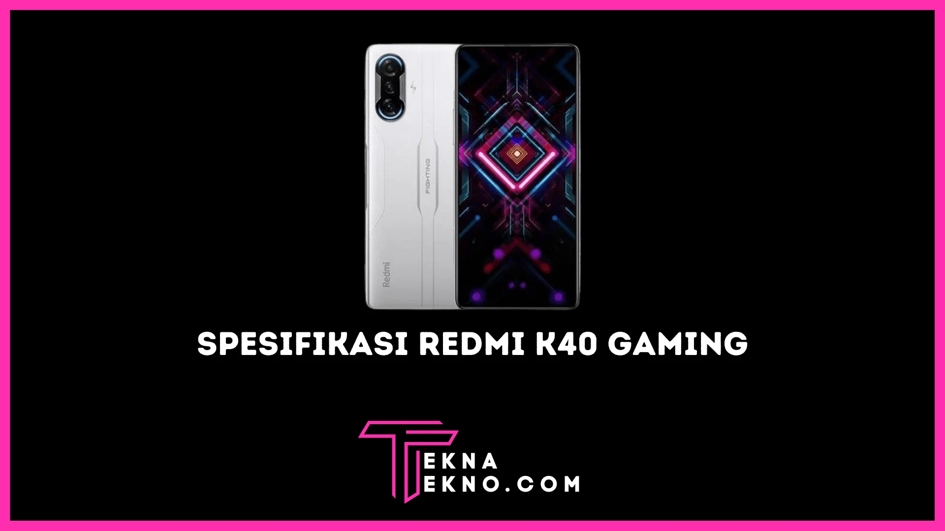 Redmi K40 Gaming Edition, Spesifikasi dan Harganya