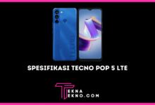 Spesifikasi Tecno Pop 5 LTE Bawa Baterai 5000 mAh
