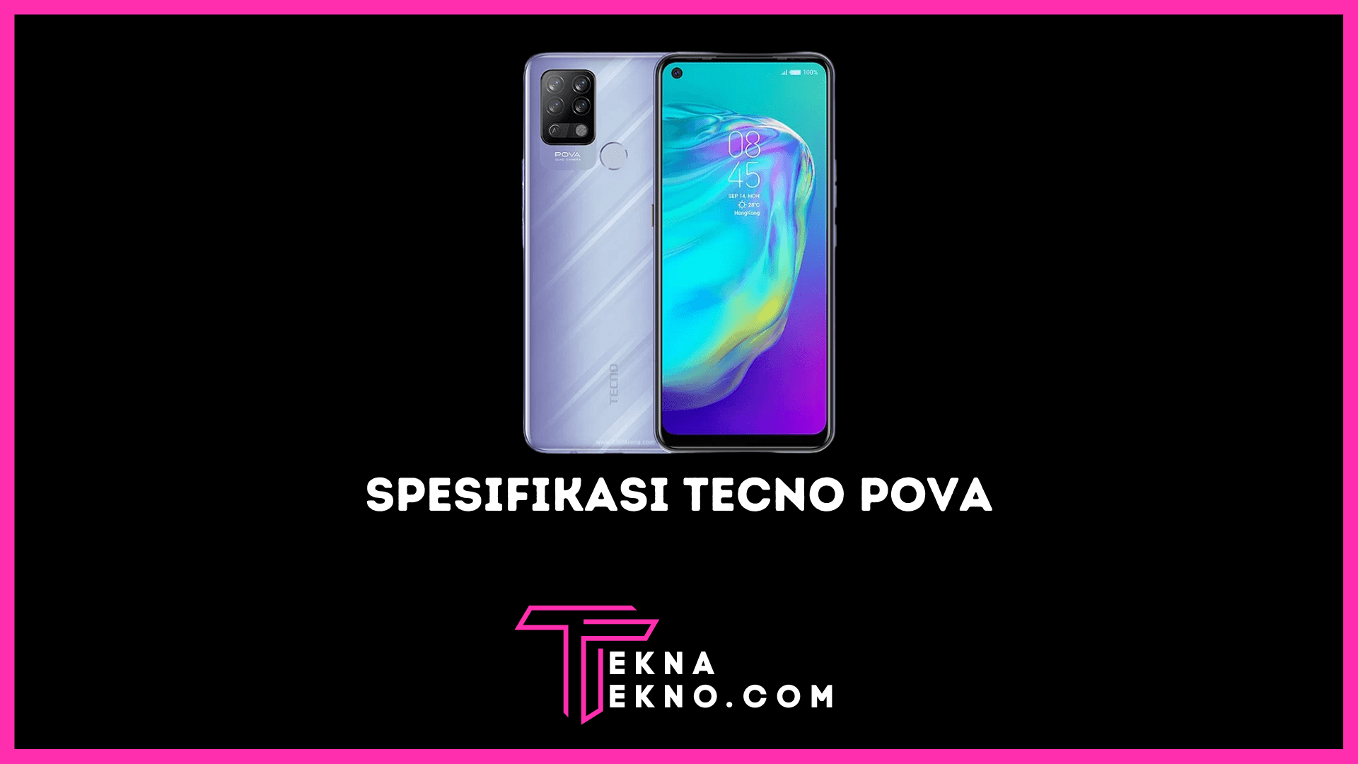 Spesifikasi Tecno Pova, Usung Chipset Helio G80