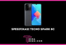 Spesifikasi Tecno Spark 8C Dibekali RAM 7GB