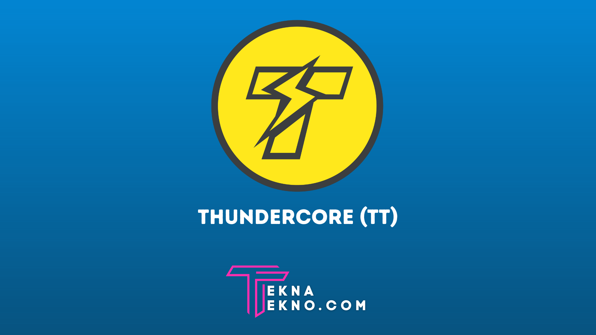 ThunderCore (TT), Token Utilitas Asli Milik Blockchain